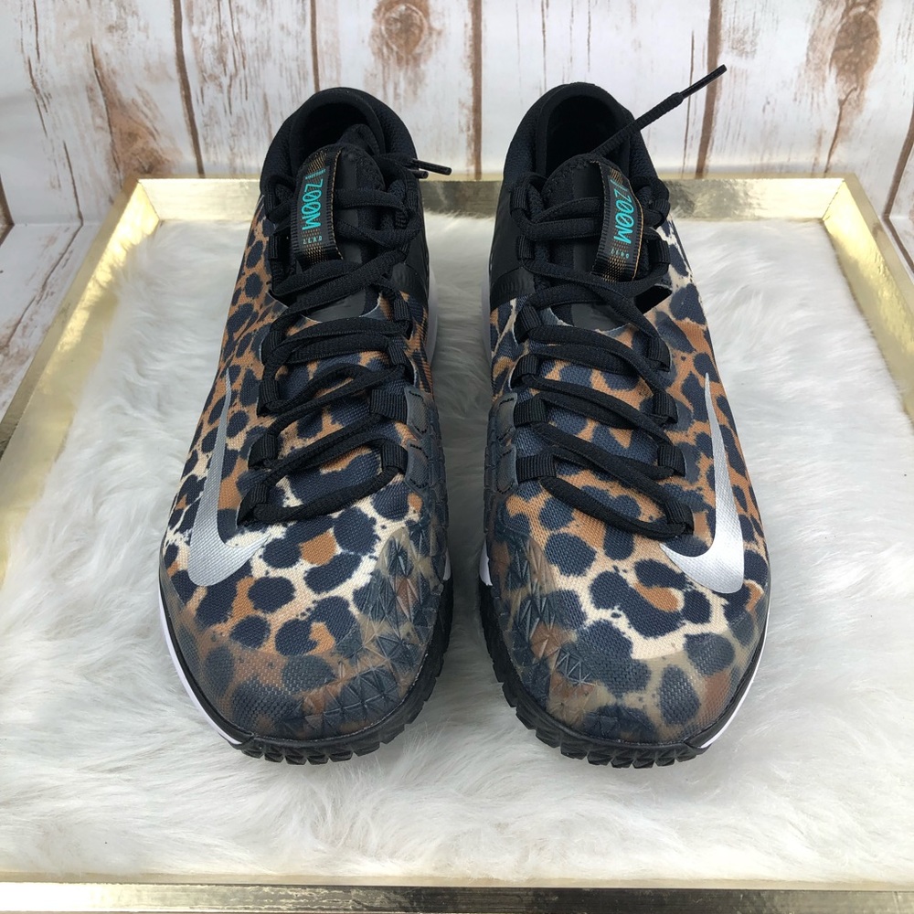 NIKE Women's Air Zoom Zero HC Cheetah Tennis Shoes - Picture 3 of 7
